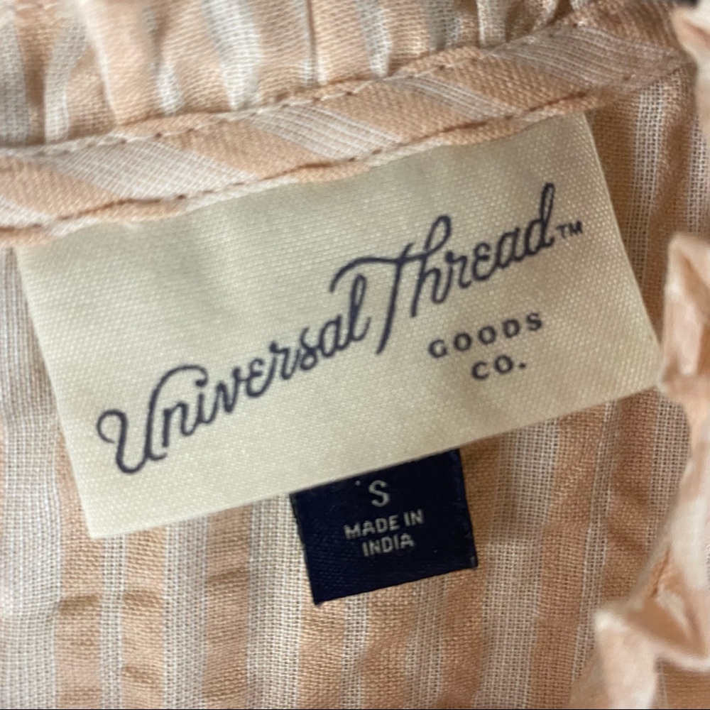 Universal Thread Striped Ruffle Tiered Cottagecor… - image 4